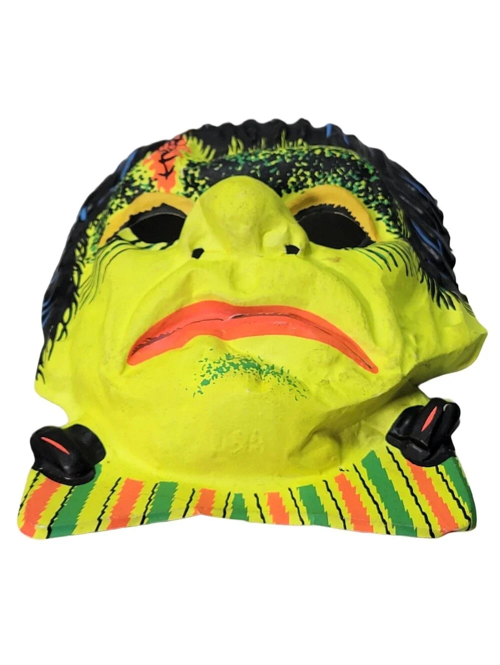 Ben Cooper Frankenstein plastic mask vintage Halloween